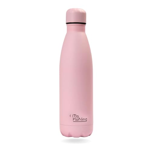 OTTO KONING Botella Agua Acero Inoxidable Térmica 500ml Doble Pared Sin BPA