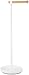 AmazonBasics Toilet Paper Stand with Reserve - White/Beech