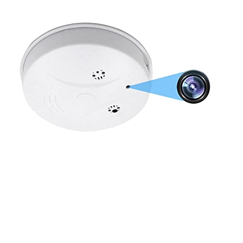 Detector de Humo inalámbrico con Alarma de Humo Detector de Humo de cámara WiFi de 1080p Cámara inalámbrica Detección de Movimiento de la cámara del hogar Video Vigilancia Monitor Remoto (Size : Came