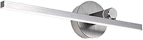 Preisvergleich Produktbild Amerikanische LED-Spiegelleuchten Badezimmerspiegel Frontspiegel Tischlampe Moderne Waschung Minimalistische Make-up-Lampe Warmes Licht Rollsnownow (Farbe: Gold Größe: 52cm12W)-Silber_42cm8W Upgra