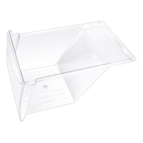 Upgraded 240337103 240337107 Refrigerator Crisper Drawer Replacement Compatible with Frigidaire Fridge Crisper Pan Replacement 240337102 240337105 240337108 240337109 Refrigerator Storage Component