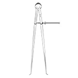 Starrett Inside Yankee Spring-Type Calipers with High Grade and Well-Finished Steel - 12-inch Size a