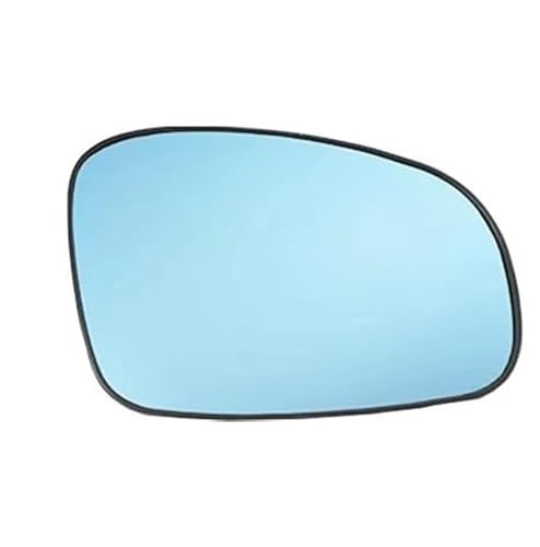 Verre rétroviseur de remplacement thermique bleu droit pour voiture