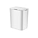 Kosz na śmieci 14L Smart Indukt Trash Can House Electric Electric Trash Can Kitchen Sypials Bazglay Odpowiedni śmieci w pomieszczeniach Kryty kosz na śmieci (Color : White)
