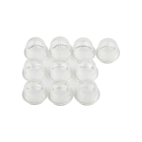 Combustible para bombilla de imprimación, kit de carburador de repuesto para motosierras, recortadoras, desbrozadoras y sopladores (19 mm/22 mm)