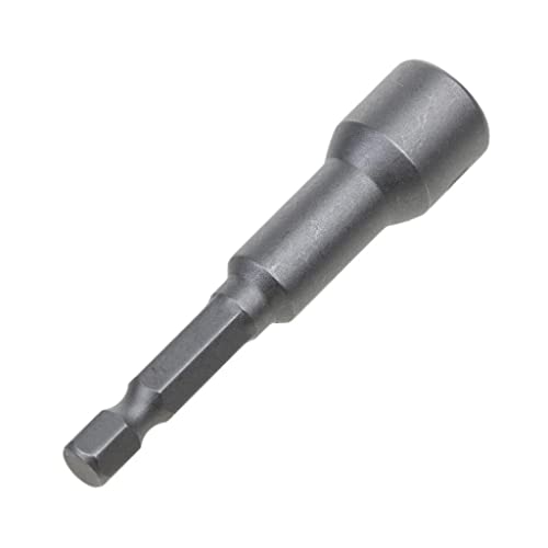 Gazechimp Hex Socket Barra Llave Adaptador Taladro Potencia Controlador Extensión de Acero Inoxidable - 10mm Cover