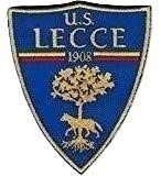  MAREL Patch Stemma U.S. Lecce Calcio 5,5 x 6,5 cm Circa Toppa Ricamata -1124 Replica