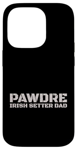 Irish Setter Dog Dad Proud Pet Owner Apparel �X�}�z�P�[�X iPhone 14 Pro �p