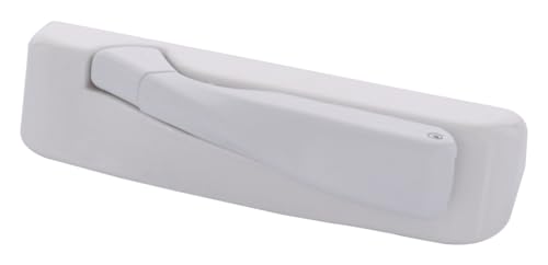 Brixwell 37-215-3 Encore Tango Fold Handle/Cover White 5-21/64in Cover Length 5-1/32in Handle Length Plastic Cover Metal Handle