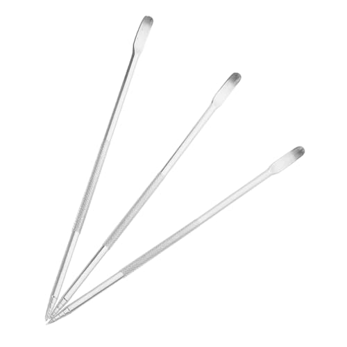 FUNNETOYU 3pezzi Pennini Latte Art in Acciaio Inossidabile Penna Decorazione per Latte Cappuccino Strumento Portatile per Baristi Casa e caffè