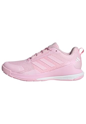 adidas Women's Novaflight 2 Indoor Schuh Clear Pink/Clear Pink/Clear Pink...