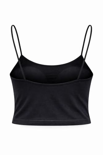 Image of Seamless Padded Bralette for Women | Free Size (Fits 28-32 Bust) | Stretchable Wireless Camisole Bra | Soft Comfortable Removable Pads