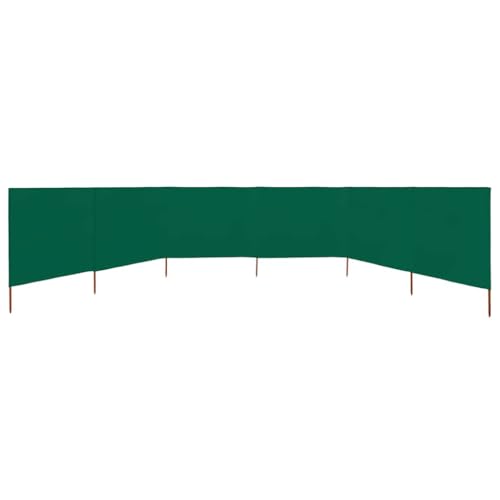 Paravent pliable 6 panneaux vert pour délimiter un espace de repos - 4
