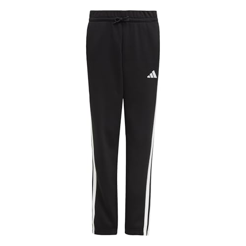 adidas Unisex Kids Essentials 3 Stripes Pants, Black/White, 13-14...