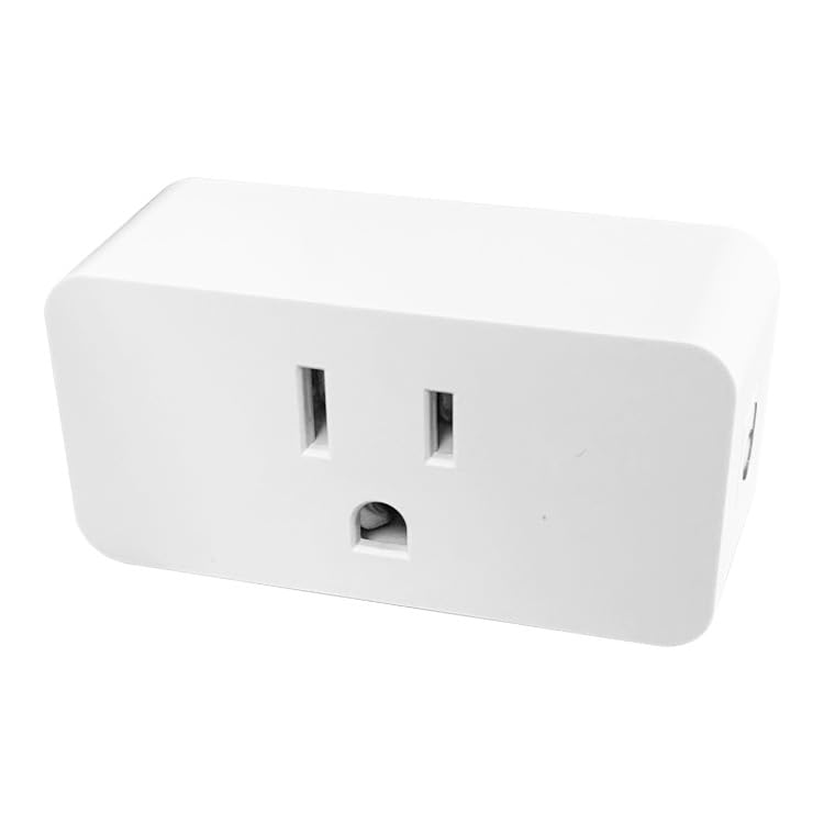 Basic Smart Plug Matter Compatible Compatible with Alexa Google Home and Apple HomeKit