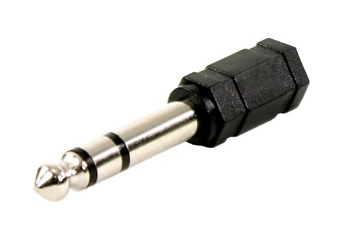 Plugger Adaptateur mini Jack femelle/mâle stéréo Noir