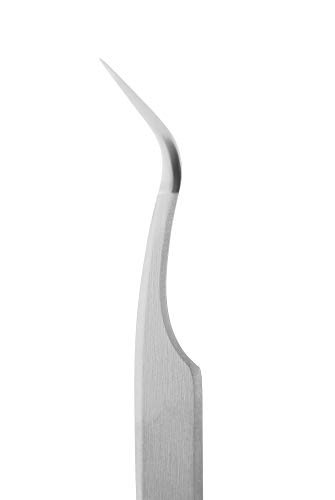 Vj Professional Eyelashes Tweezers for Beautician Lashes Extensions (Type 1), Silver - Image 3
