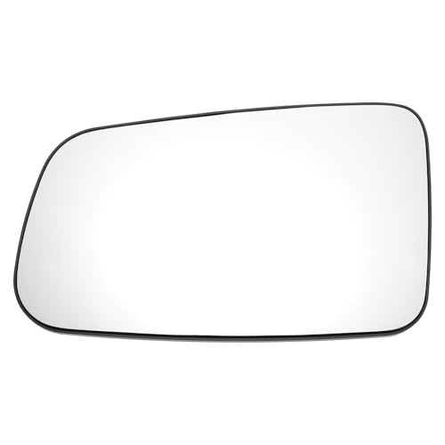 A ABSOPRO Verre De Rétroviseur Latéral Gauche De Remplacement Avec Plaque De Support Non Chauffant En Verre Blanc Pour Citroen Zx 1991-1998