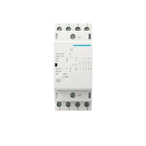 Contacteur CA 4 pôles NCH8-20A-40 4NO pour tableau électrique modulaire