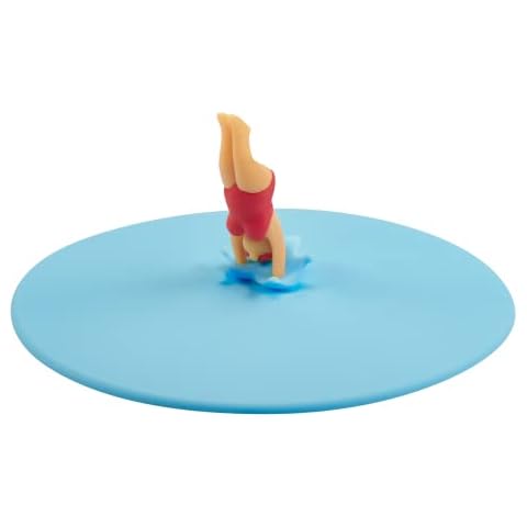 Lurch 210891 Mein Deckel Splash Girls Monika Mut Glasabdeckung aus Premium-Platin-Silikon Ø10,5cm Cover
