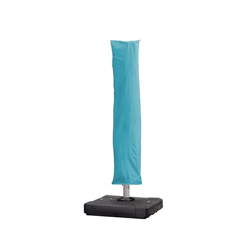 Image of PURPLE LEAF Outdoor Cantilever Umbrella Cover Easy Setup S Size Turquoise
