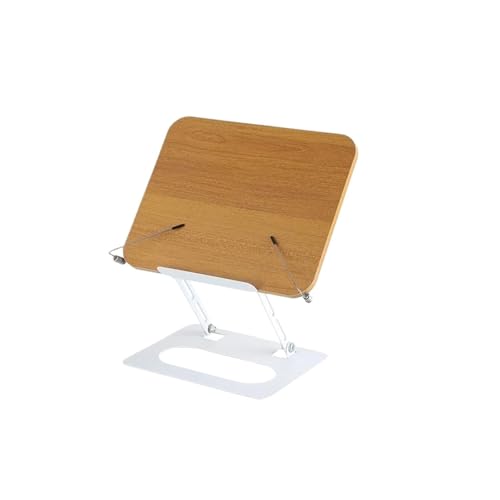 Atril de lectura transparente para cama y escritorio con soporte de pinza