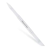 Maniology Glass Cuticle Pusher and Remover, Stamping Nail Art Manicure Tool