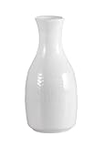 alte chinesische porzellan vasen Runde Vase CAC China Knospen-Vase aus Porzellan, Weiß 2-1/2-Inch by 4-1/2-Inch Superweiß, hochweiß