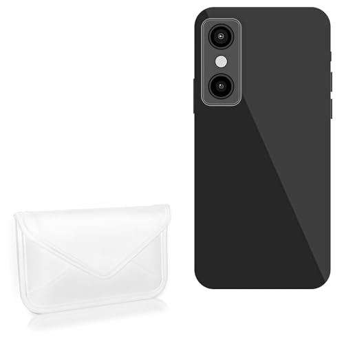 BoxWave Case Compatible with Mlais MX69w - Elite Leather Messenger Pouch, Synthetic Leather Cover Case Envelope Design - Ivory White
