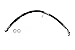 Sunsong 2204977 Brake Hydraulic Hose