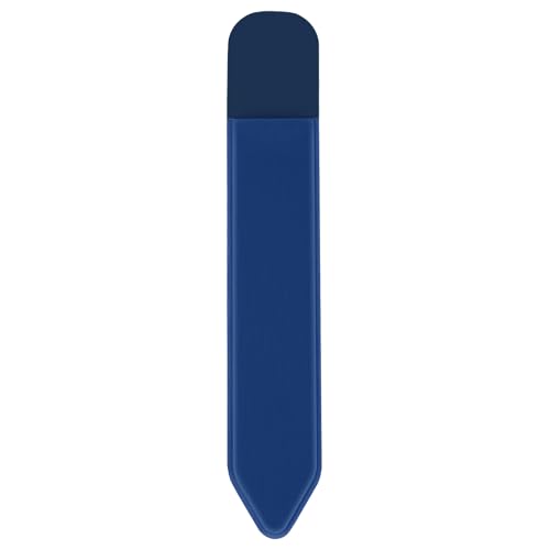 Image of MoKo Adhesive Pencil Case Holder Sticker for Apple Pencil, Navy Blue | Elastic Pencil Pocket Pouch, Adhesive Sleeve, Attached to iPad Case, For Pro /USB-C /1st /2nd Gen and Similarly Stylus Pens