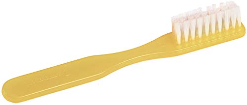 Dukal Toothbrushes. Case of 1440 Ivory Toothbrushes with Short Handle. Soft Polypropylene bristles. Rounded Polish Tips. 30 Tuft. Effective and Safe for Sensitive Enamel. Individually Packaged.