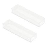 Hemobllo Wissenschaftliche Experiment Küvette Glasküvette Laborküvette: 5Mm/ 10 Mm/ 30Mm Standard Glasküvette für Spektrophotometer Glasküvette 2 Stücke Standard Lesen Küvette