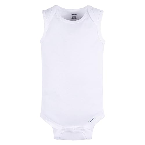 Gerber Baby Boys Multi-Pack Sleeveless Onesies Bodysuit