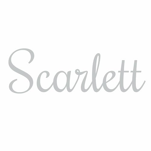 Custom Name Girls Wall Decal Monogram - Girls Personalized Name Wall Decal Sticker Art - Personalized Name Vinyl Wall Decal - Girls Room Wall Decor - Baby Name Wall Decal