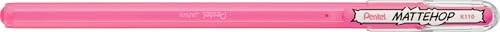 Bolígrafo Roller Gel Pentel MatteHop Punta 1.0mm Rosa Claro Pack 12