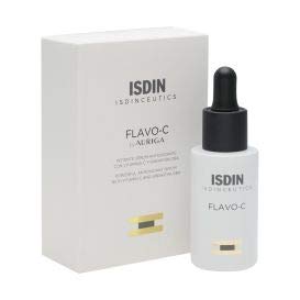 Isdin Isdinceutics Flavo-C Sérum 30 ml - Traite photovieillissement avec un vitamine C-Rich Antioxydant Formula - contre le photovieillissement - Améliorer la luminosité de votre peau