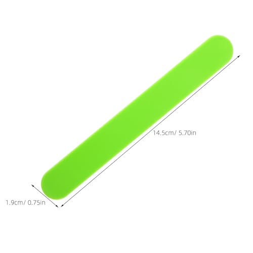 Image of minkissy 25Pcs Reusable Plastic Tongue Depressors for Oral Smooth Edges Durable Scrapers for Adults for Pediatric Use DIY Projects (Pack of 2)