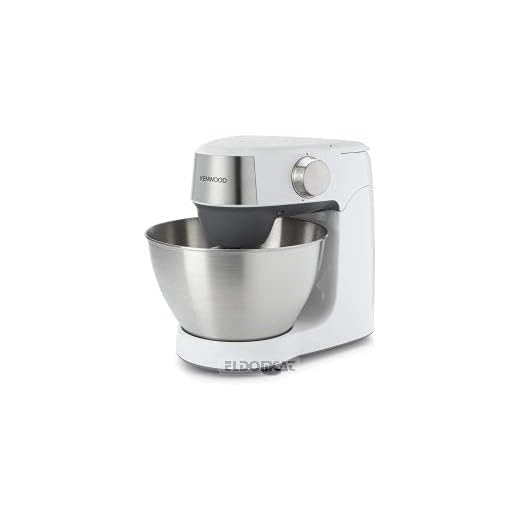 Kenwood Prospero+ KHC29.H0WH - Robot de Cocina Multifunción, Bol 4,3L, Mezclar, Batir y Amasar, Batidora de Vaso de Cristal 1.5L, Procesador de Alimentos 1.4L con Tres Discos y Exprimidor, Blanco
