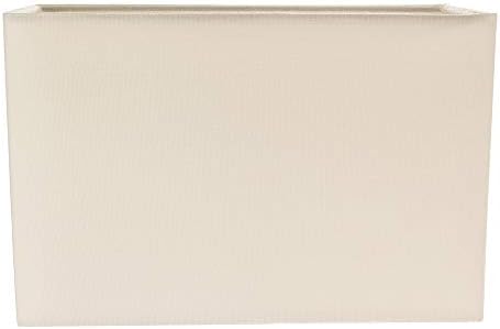 Contemporary and Stylish Dove Grey Linen Fabric Oval Lamp Shade for Wall Ceiling or Table - 30cm Length 60w Maximum Suitable for The Home or Commercial Usage by Happy Homewares