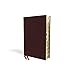 NIV, Thinline Bible, Bonded Leather, Burgundy, Red Letter, Thumb Indexed, Comfort Print
