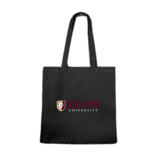W Republic 1101-517-BLK Elon University Phoenix Institutional Tote Bag Black - One Size