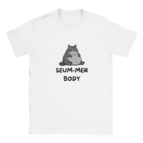 T-Shirt Humour Seum-mer Body Chat : Cadeau Drôle Été original