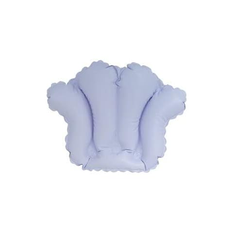 DeluxeComfort Living Health Products Inf-1582-01 Inflatable Bath Pillow with Suction Cups Cover