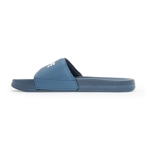 Image of Red Tape Womens Sliders in Slate Blue | Casual Pool Sliders | SLATE BLUE | 3 UK