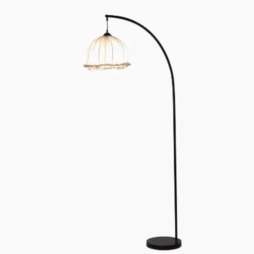 Lámpara de pie de pesca con 3 temperaturas de color para iluminar tu estudio con elegancia