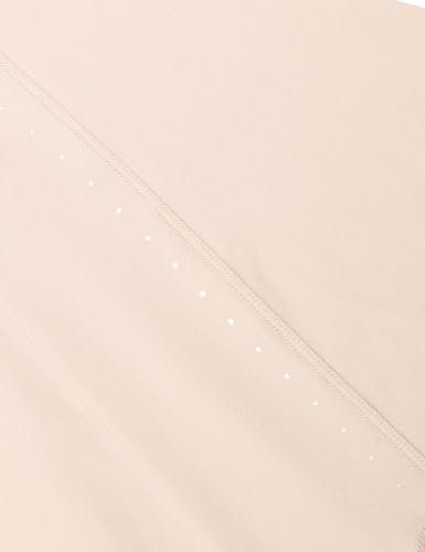 Crz Yoga Lightweight Tank Top For Women Racerback Sleeveless Workout Tops High Neck Athletic Running Shirts White Opal Medium thumb #3