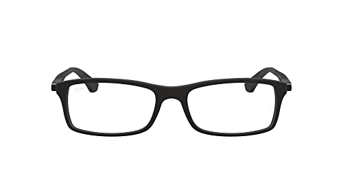 Image of Ray-Ban RX7017 Rectangular Prescription Eyeglass Frames