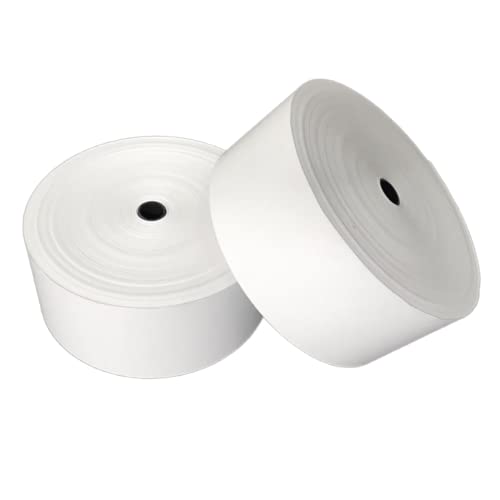 Bobina Térmica 57x300 para Relógio de Ponto REP Comprovante, Ticket, Senha - 6 Rolos