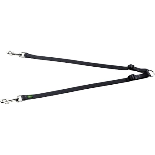 HUNTER Acoplamiento Ajustable de Nailon, 20 mm, Grande, Negro